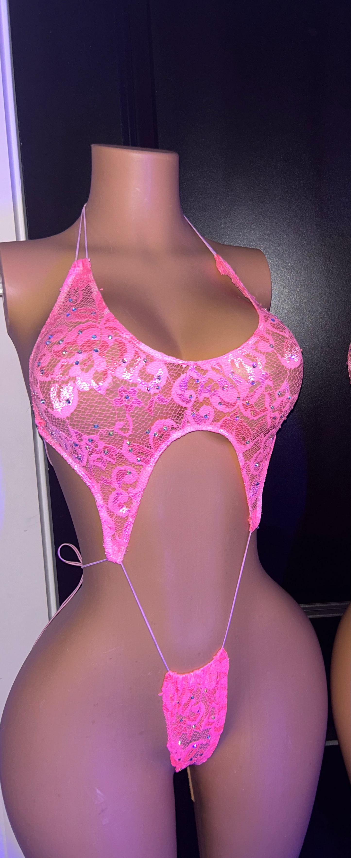 Pink floral “SLING