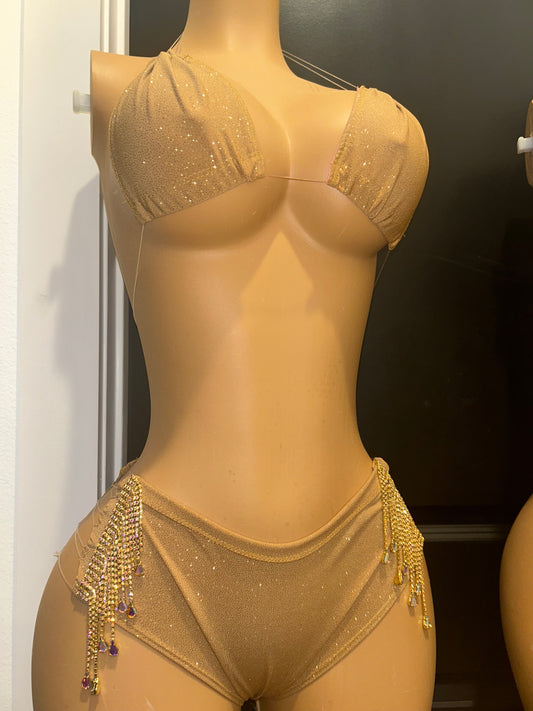 “GOLDEN SEDUCTION “ short set S/L
