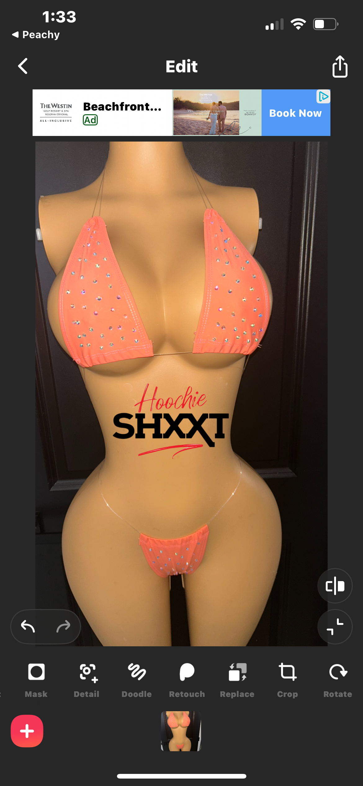 “PEACHY CHEEKZ” bikini